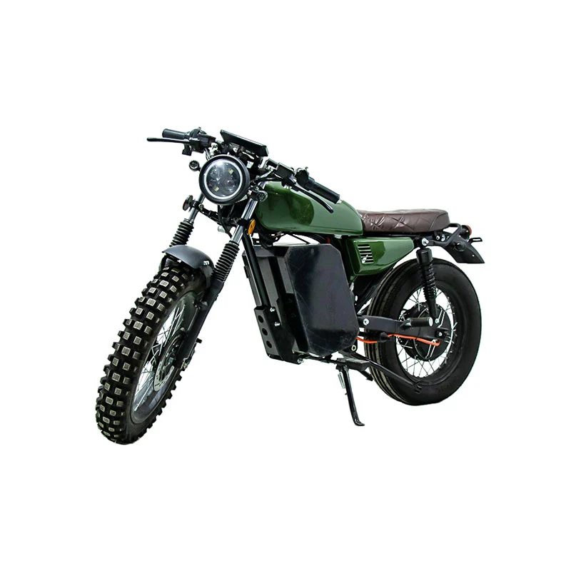 Motosikal elektrik di luar jalan dengan 17 inci 2000w